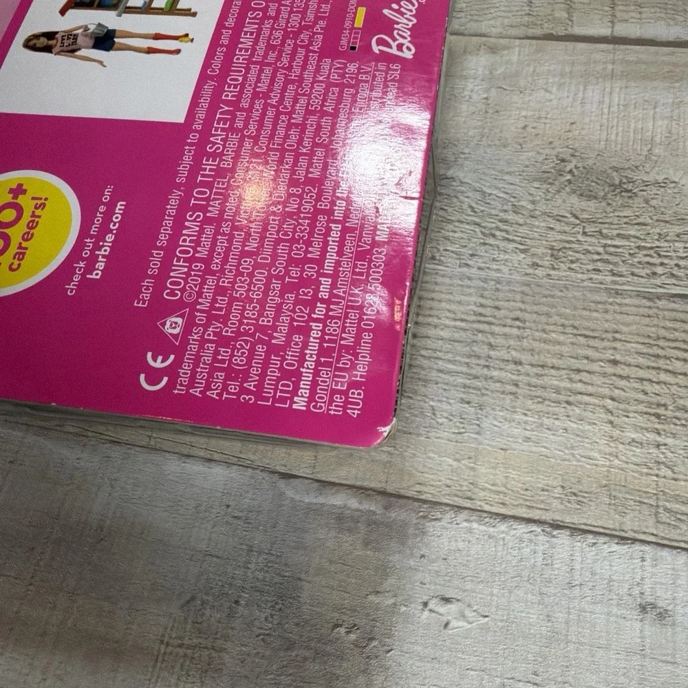 Barbie Ken Dog Trainer Doll Playset Pets Mattel GJM34 New Sealed New